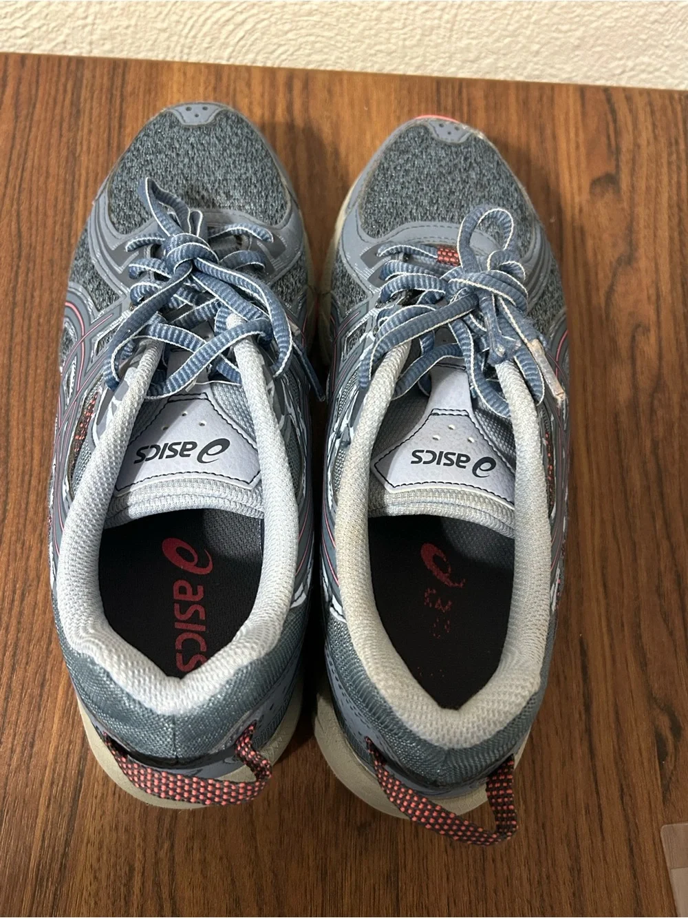 ASICS Gel-Venture 6 Women’s Running Shoes Size 8.5 Blue Grey Pink